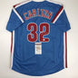 Autographed/Signed Steve Carlton Philadelphia Retro Blue Baseball Jersey JSA COA