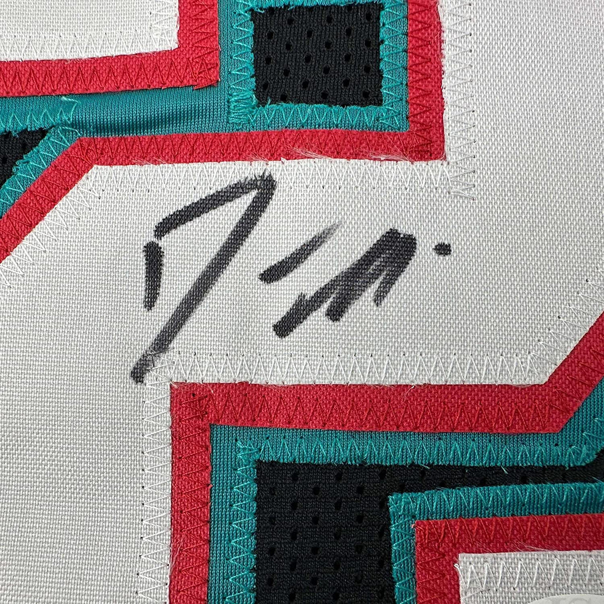 Framed Autographed/Signed Jason Williams 35x39 Memphis Black Basketball Jersey JSA COA