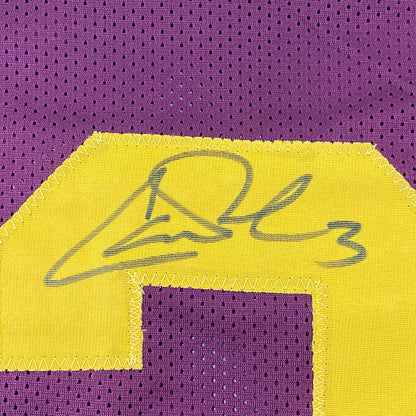 Framed Autographed/Signed Carson Palmer 35x39 USC Southen Cal Maroon College Football Jersey JSA COA