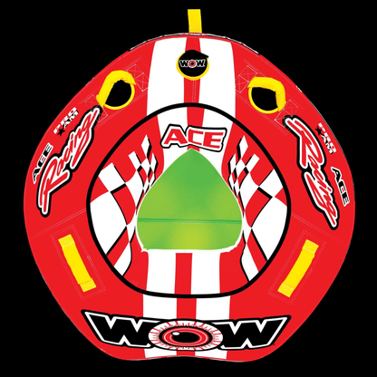 WOW Watersports Ace Racing Boat Tube 1 Person Inflatable Towable Tube