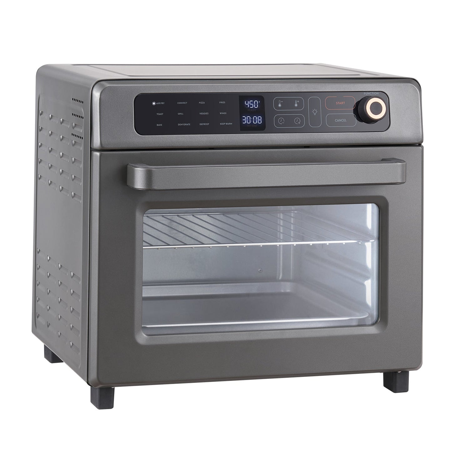 12-in-1 Air Fryer Toaster Oven 25L Stainless Steel 1700W