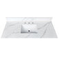 49-Inch Quartz Bathroom Vanity Top