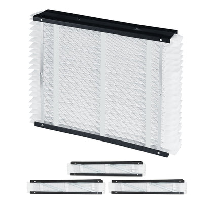 Air Filters MERV 11 Electrostatic Pleated HVAC Furnace Filter 4-Pack