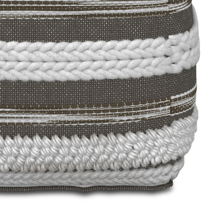 Sommer - Handcrafted Square Pouf