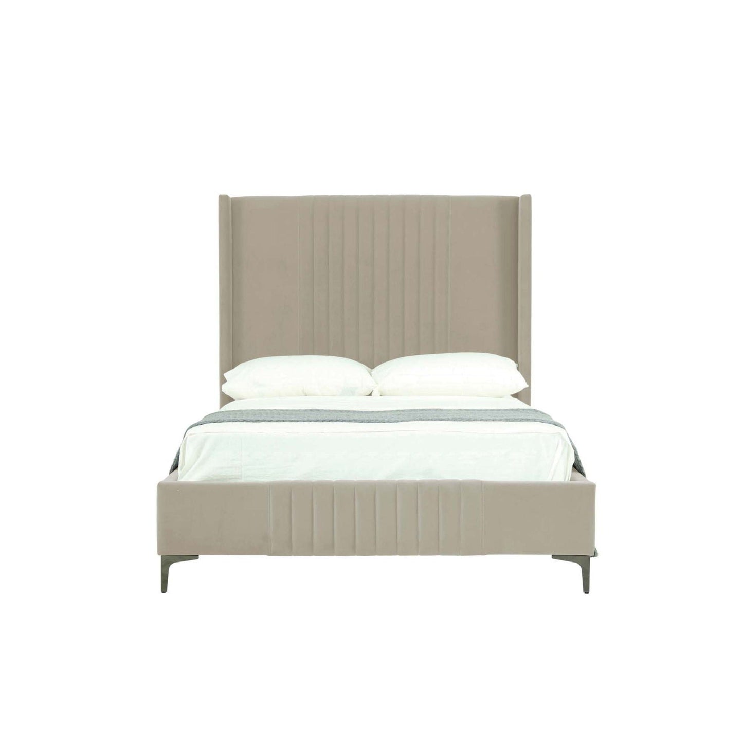 Promenade - Bed With Upholstered Headboard And Slats