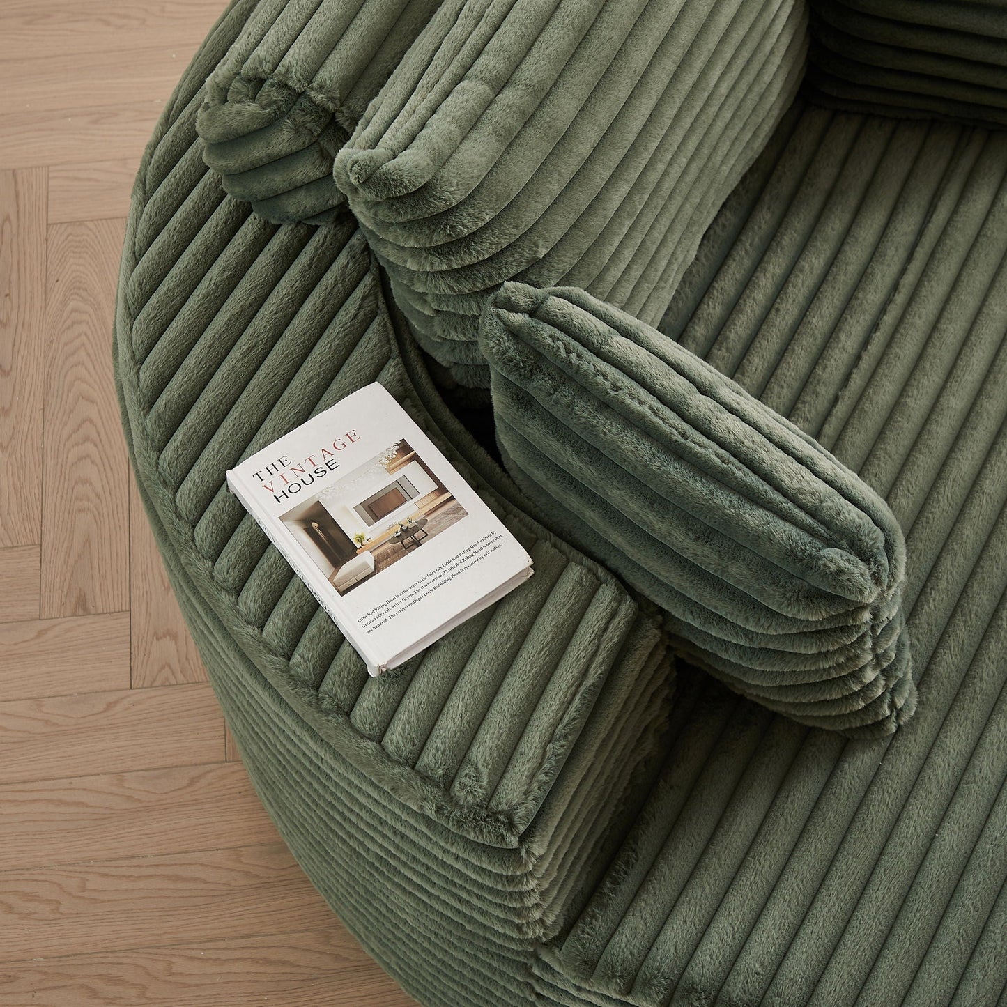 Swivel Chair With 360° Rotation For Living Room
