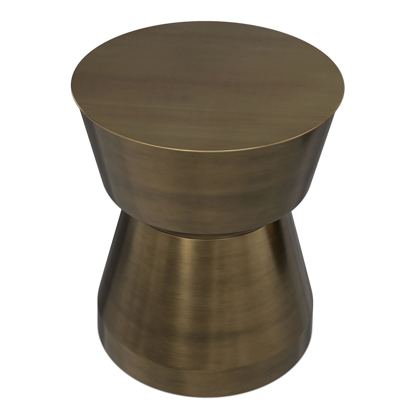 Allegra - Side Table - Antique Brass