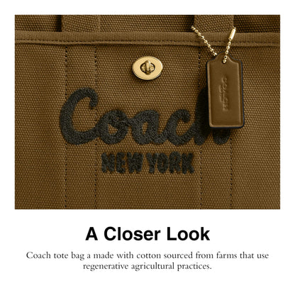Coach Women's Leopard Cargo Tote 20
