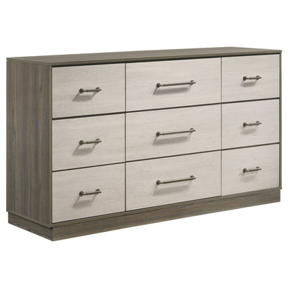 Fenwick 4-piece Queen Bedroom Set Grey Oak