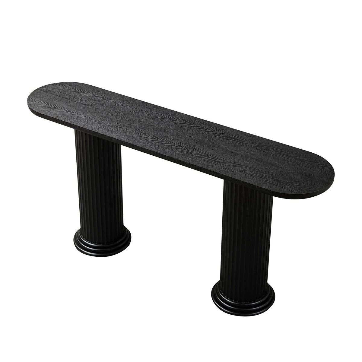 62.99 Inch Modern Design Console Table with Roman-Style Legs