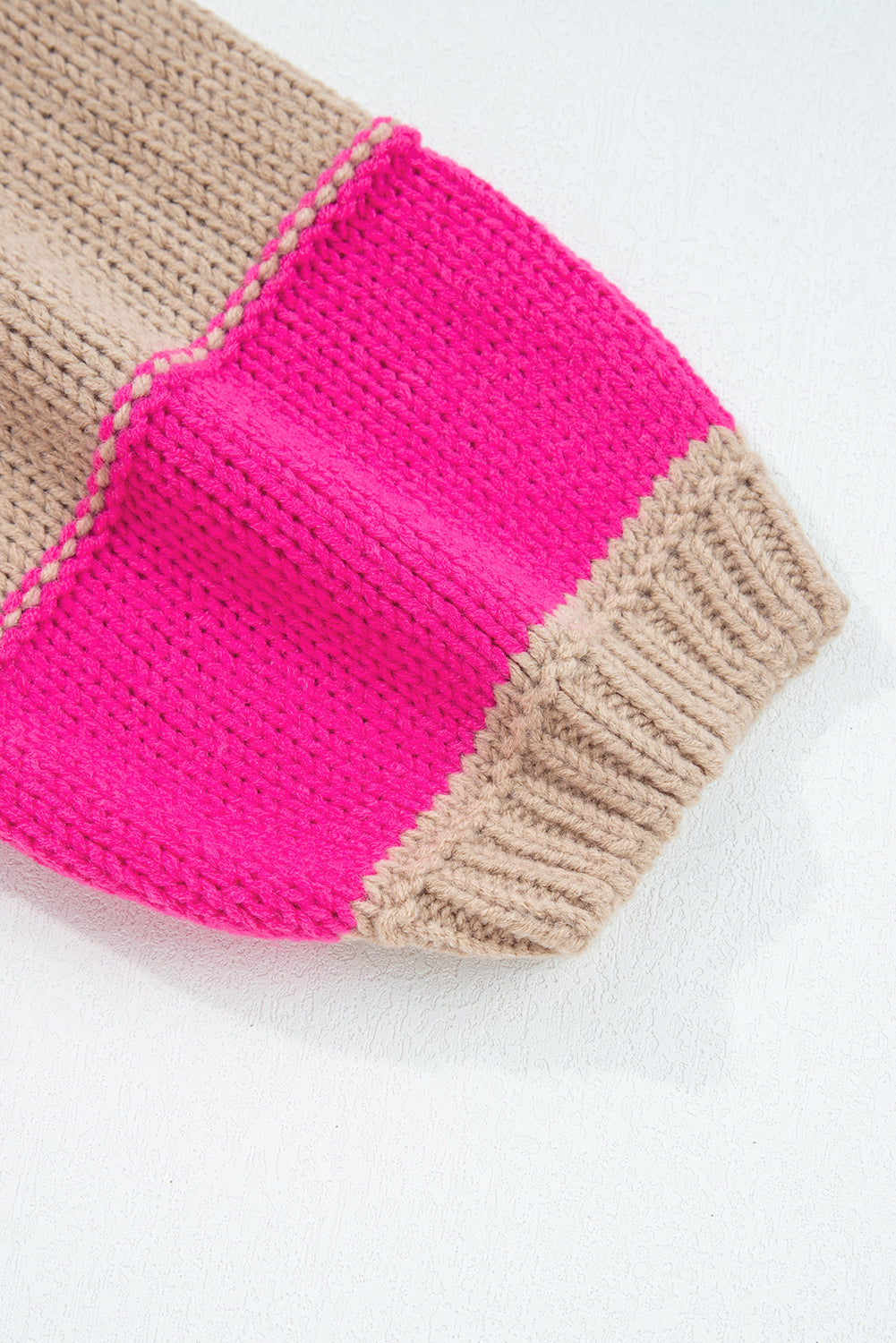 Florence Block Drop Shoulder PLUS Sweater