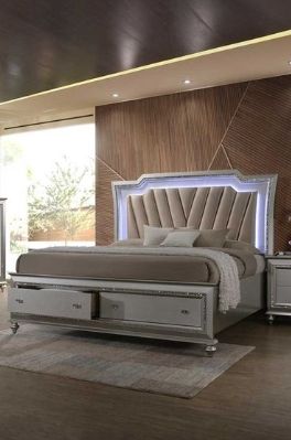 Kaitlyn Bed With LED & Storage