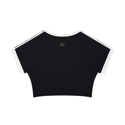 Loki & Ivy Women’s Raglan Crop T-Shirt