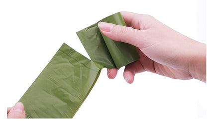 16 roll Disposable Trash Dog Poo bag small roll