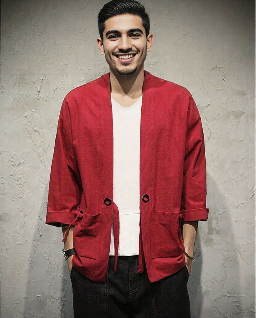 Casual Authentic style clothing cardigan men's jacket