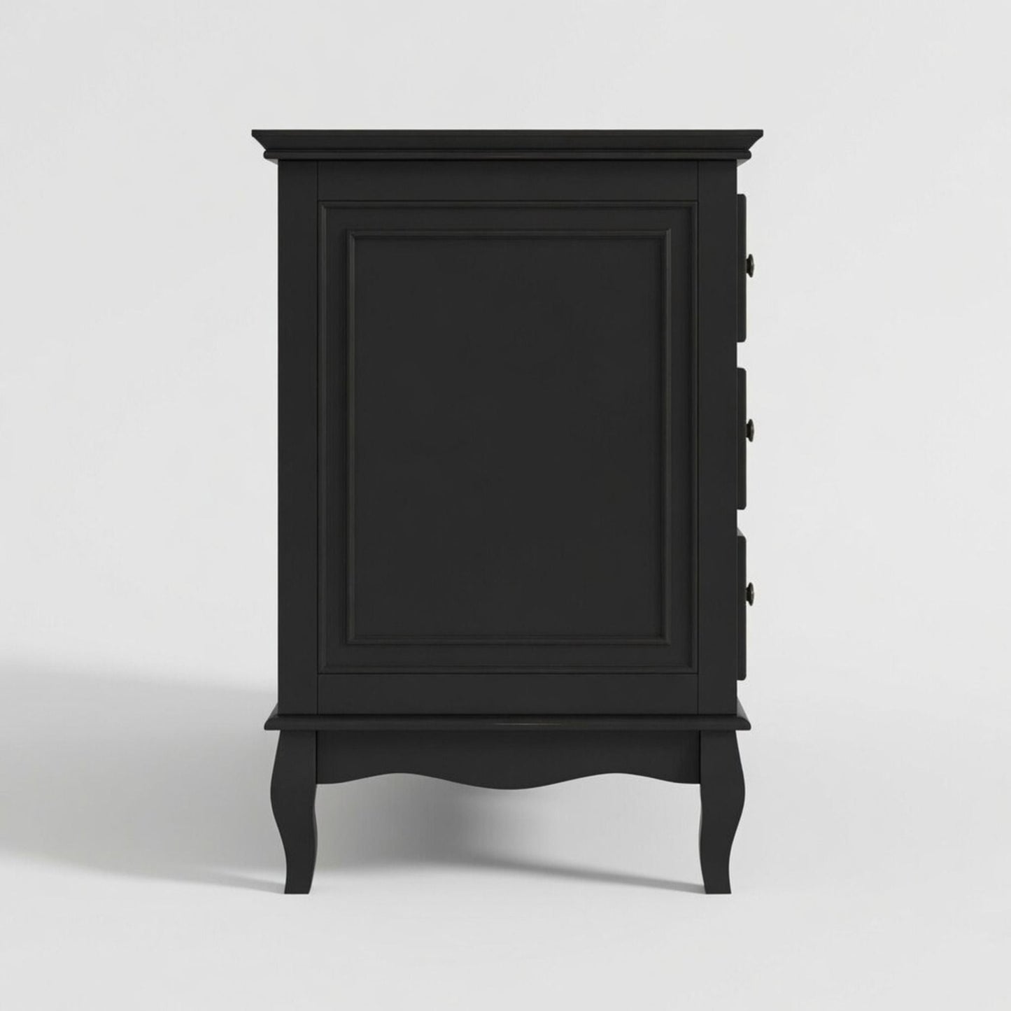 7 Drawer Dresser, Storage Chest - Black
