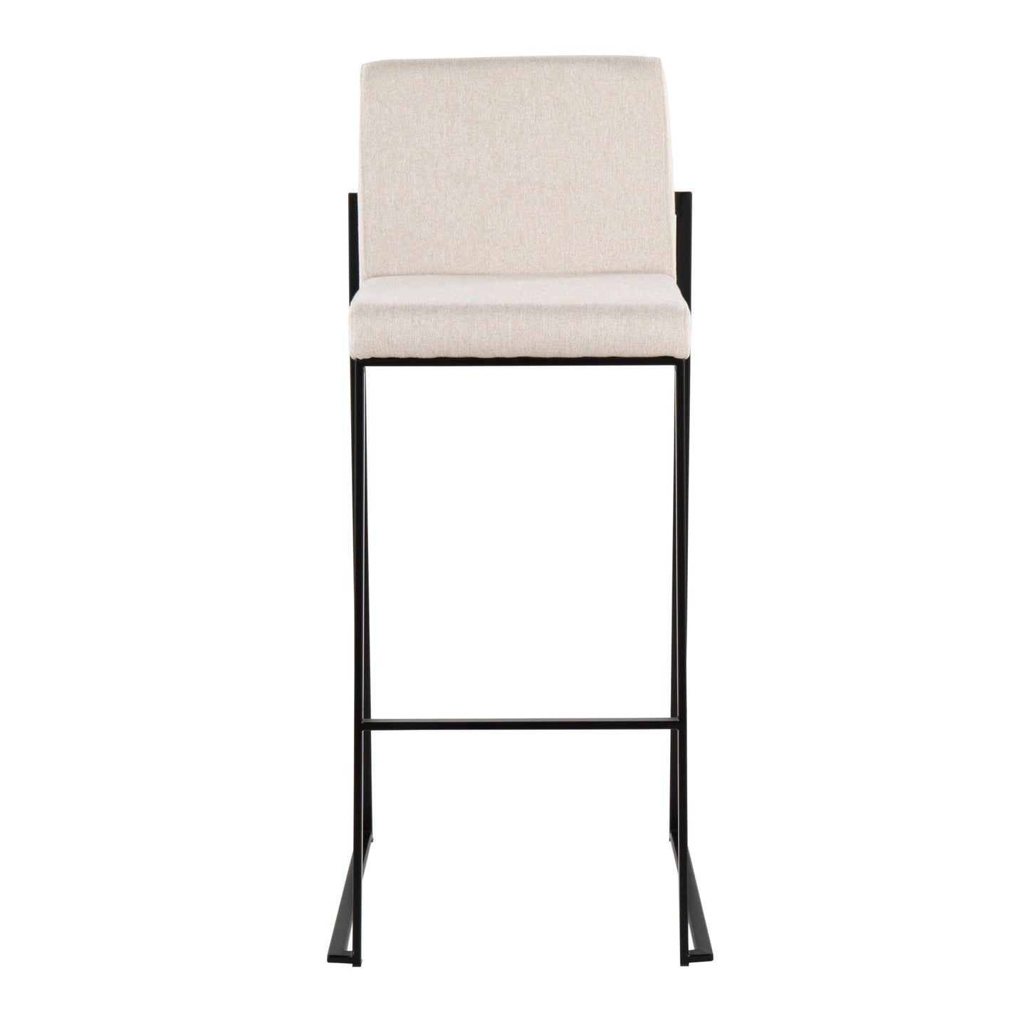 Fuji - Contemporary High Back Barstool Elegant Design