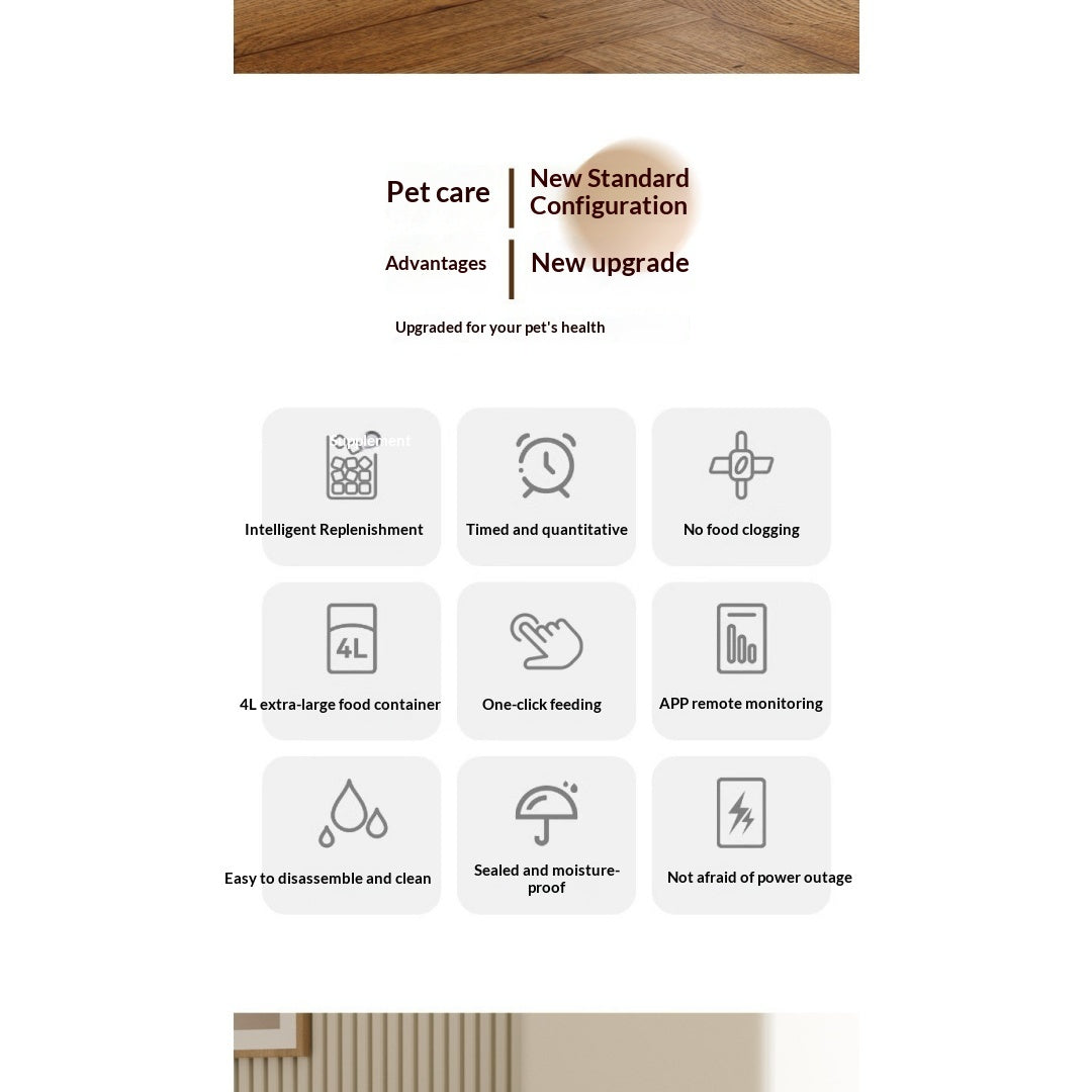 WiFi Smart Pet Feeder With App Control & Scheduled Feeding
