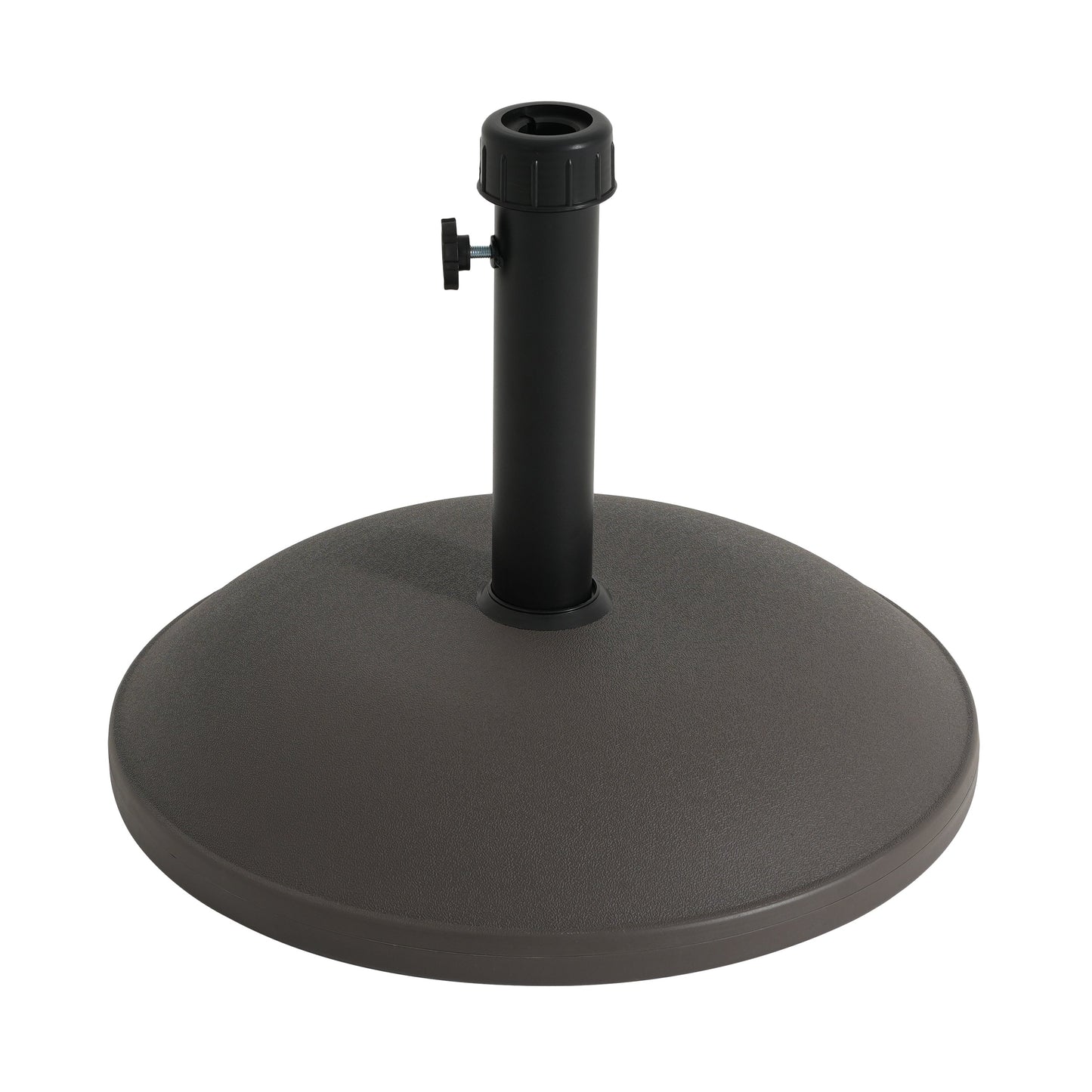 Ander Outdoor 68-Pound Round Umbrella Base - Brown