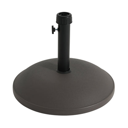 Ander Outdoor 68-Pound Round Umbrella Base - Brown