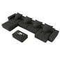 Modern Oversized DIY Combination Modular Sectional Sofa With Pillows