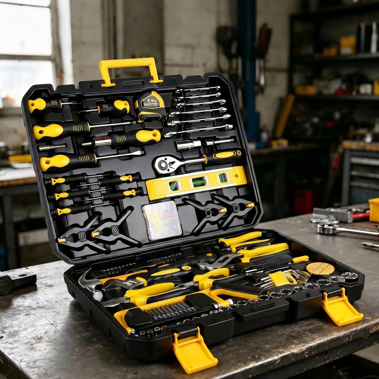 266-Piece Mechanics Tool Set with Durable Storage Case