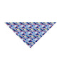 Endless Watercolor Mountain Waves - Pet Bandana Pet Zen