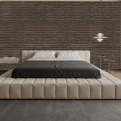 3D Faux Stone Wall Panels - 12 PCS PU Wainscoting