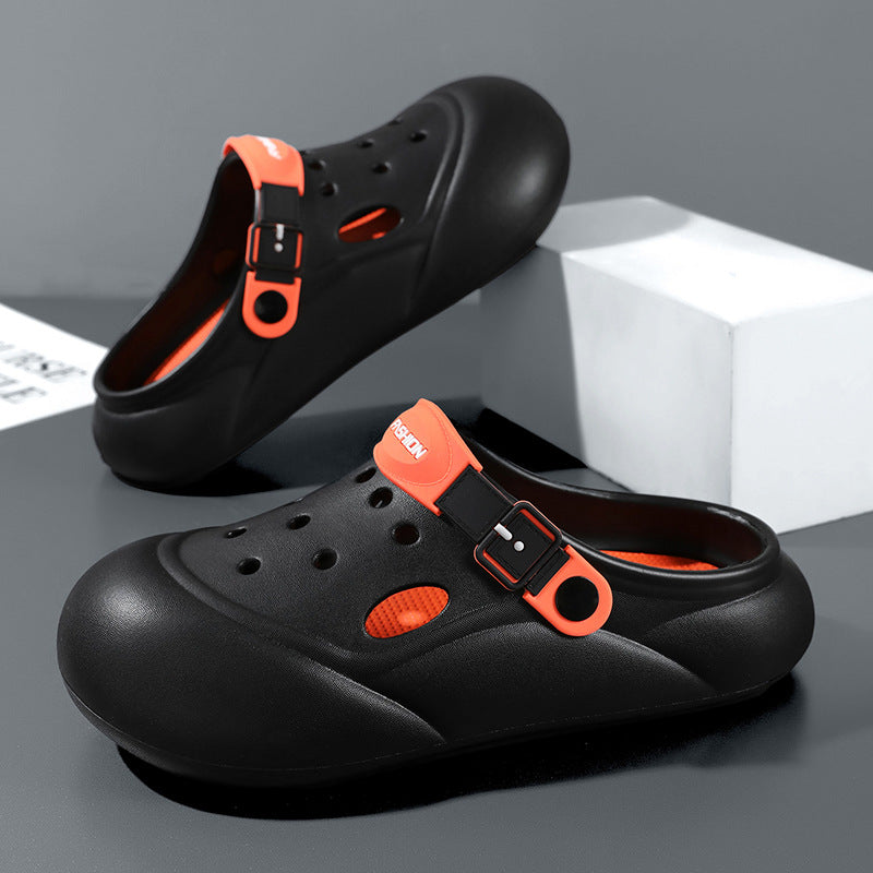 Non-slip Deodorant Thick-soled Mens Outdoor Clog Sandals