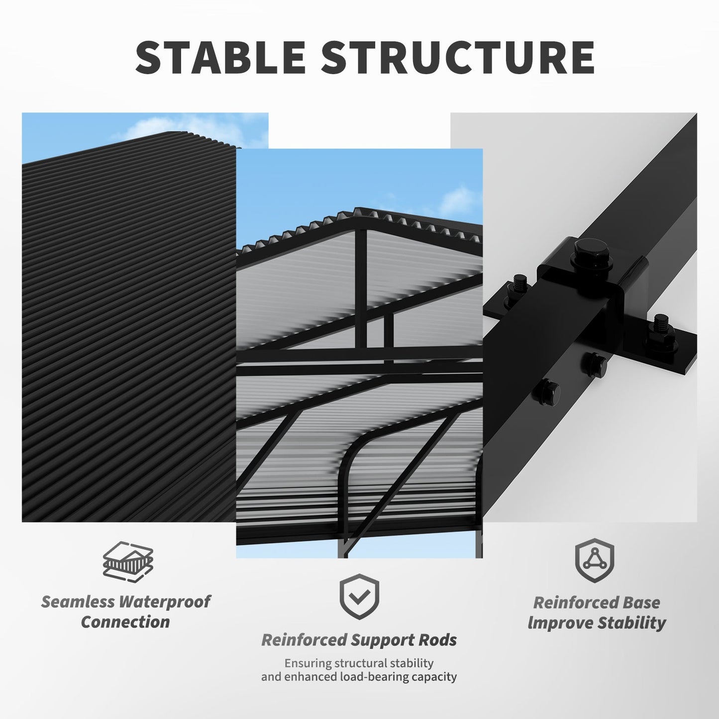 Heavy Duty Carport Canopy 20'X30'
