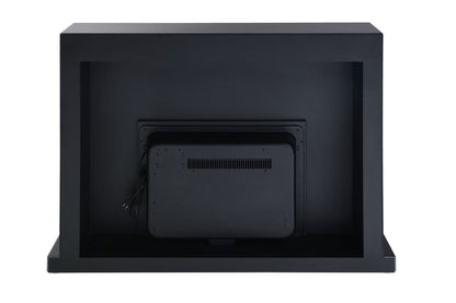 Drisana Mirrored Fireplace - Black