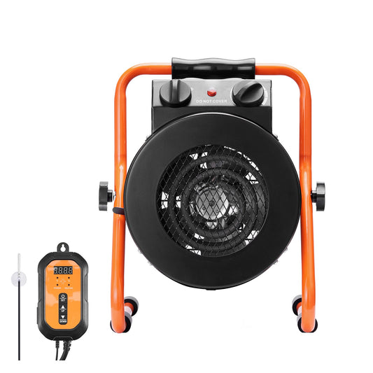 Greenhouse Heater with Thermostat, 1500W Fast Heating