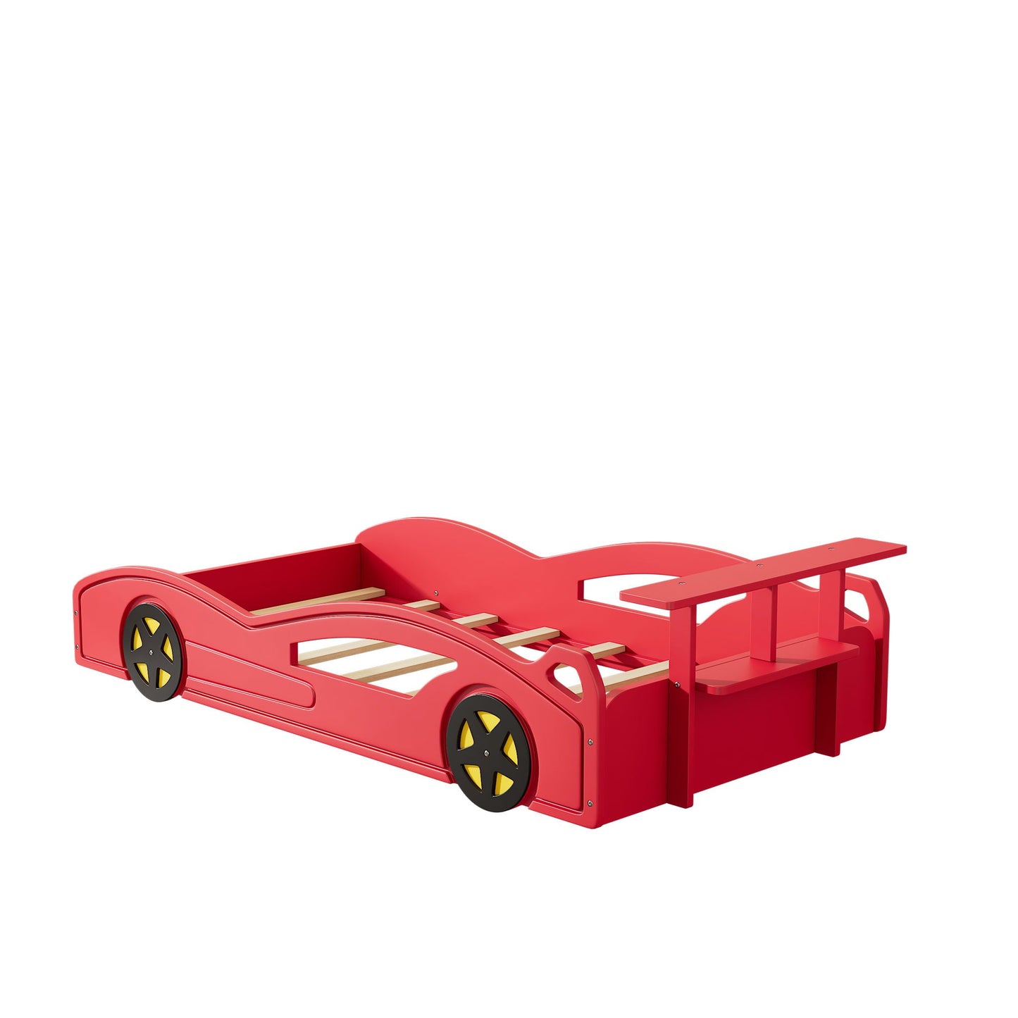 Race Car Platform Bed & Wheels