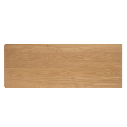 Natural Oak Wood Bar Table