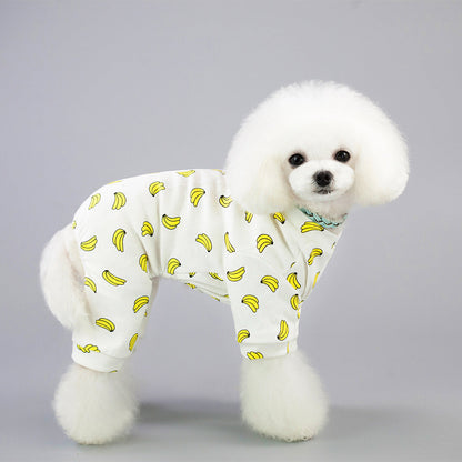 Pet Clothes Pajamas Five-color Home Wear