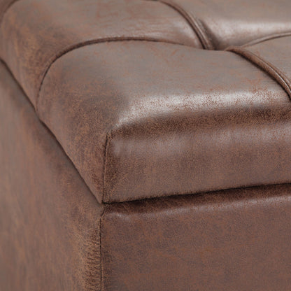Harrison - Upholstered Coffee Table Storage Ottoman