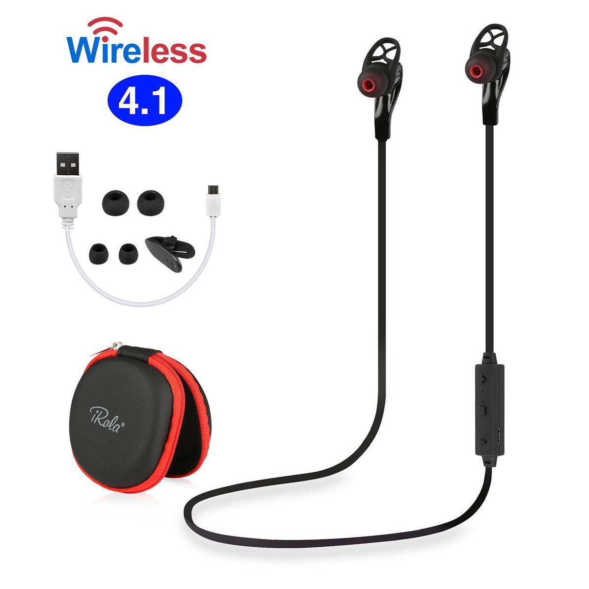 Streamlined Sport Wireless Earphones