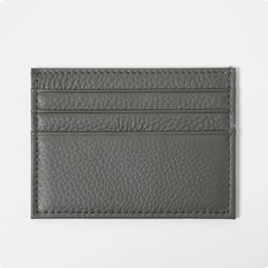 A Simple, Practical, And Exquisite One-piece Card Holder Made Of Top-grain Cowhide.