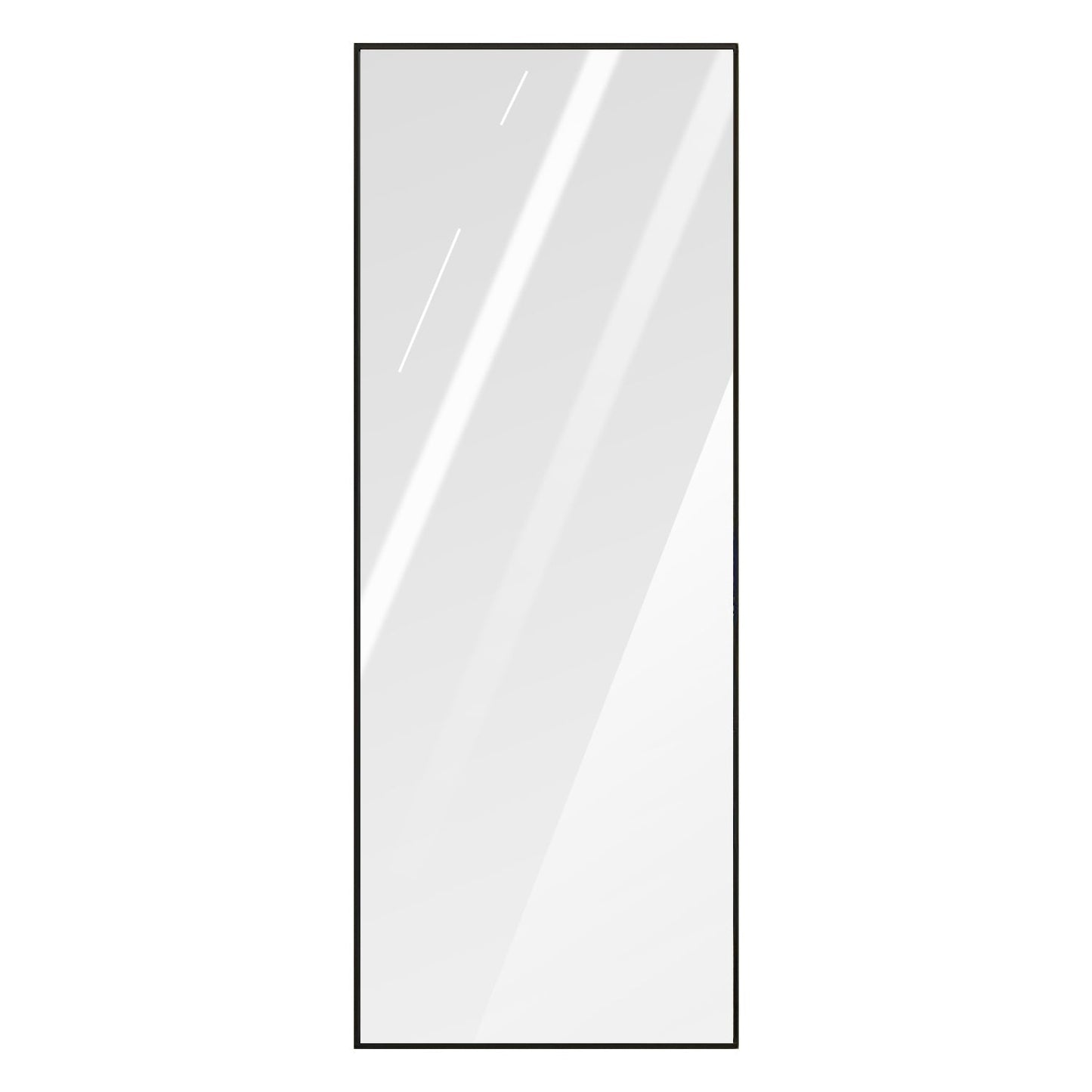 Full Length Mirror 63x18.9in Aluminum Alloy Wall Mirror Free Standing Floor Mirror Hanging Leaning Against Wall for Dressing Bedroom Living Room