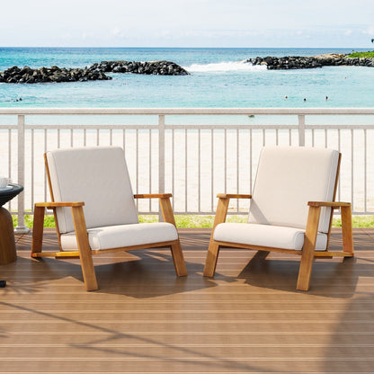 Outdoor Patio Lounge Chair Set of 2