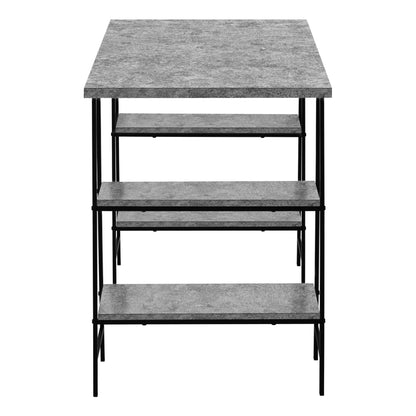 Computer Desk For Home Office, Laptop, Storage Shelves, Contemporary & Modern