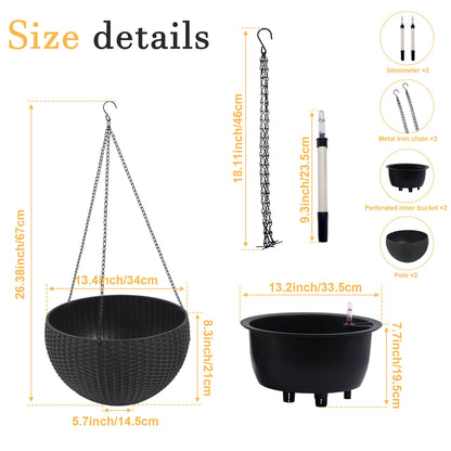 Self Watering Hanging Planter