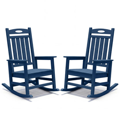 Outdoor Rocking Chair Set of 2