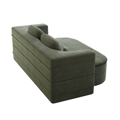 2 In 1 Foldable Sofa Bed With Multi Functional Blanket