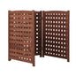 3 Panel Outdoor Air Conditioner Fence Screen