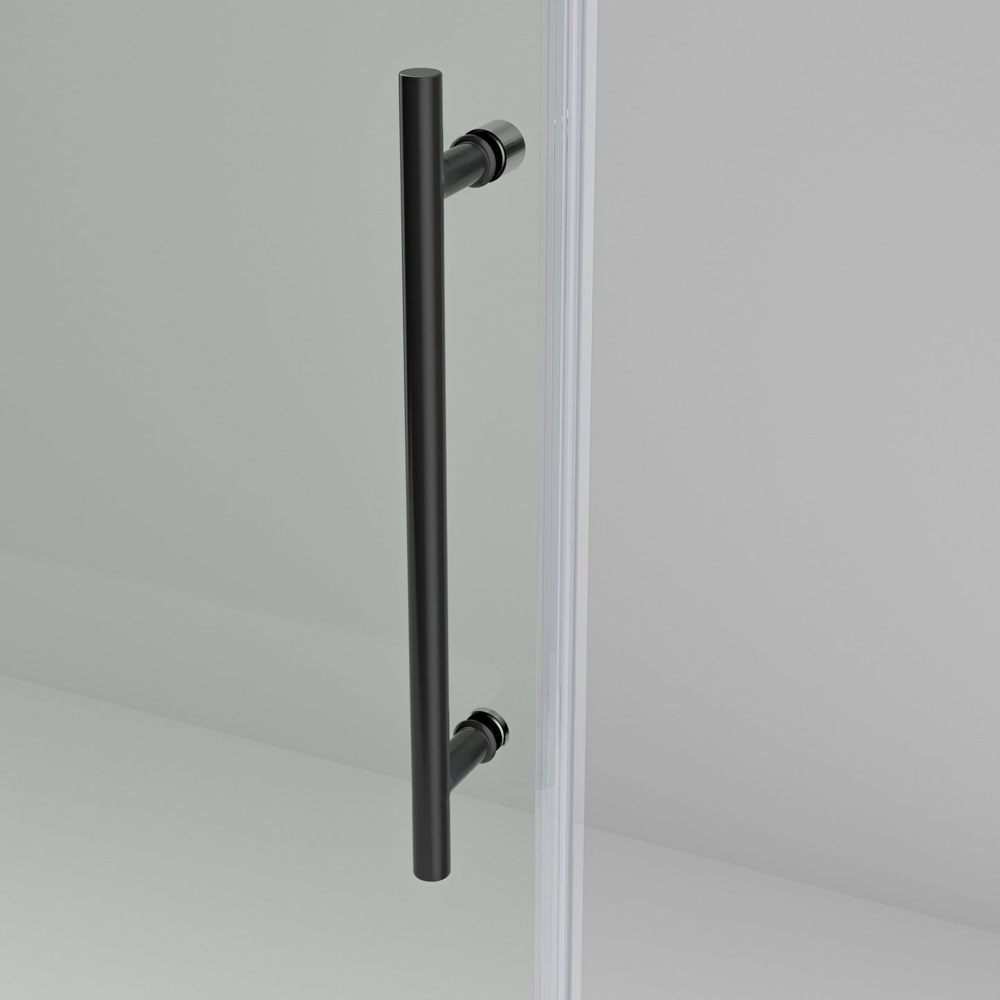 56-60"W x 76"H Frameless Sliding Shower Door with Premium Tempered Glass