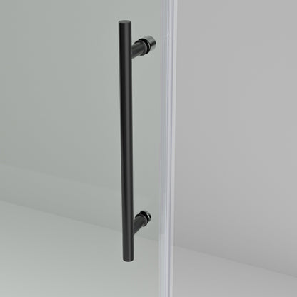 56-60"W x 76"H Frameless Sliding Shower Door with Premium Tempered Glass