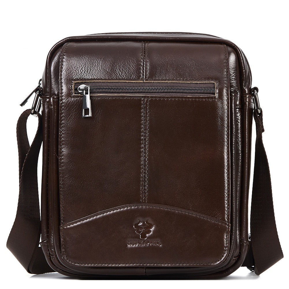 Genuine Leather Casual Crossbody Bag Vintage Cowhide