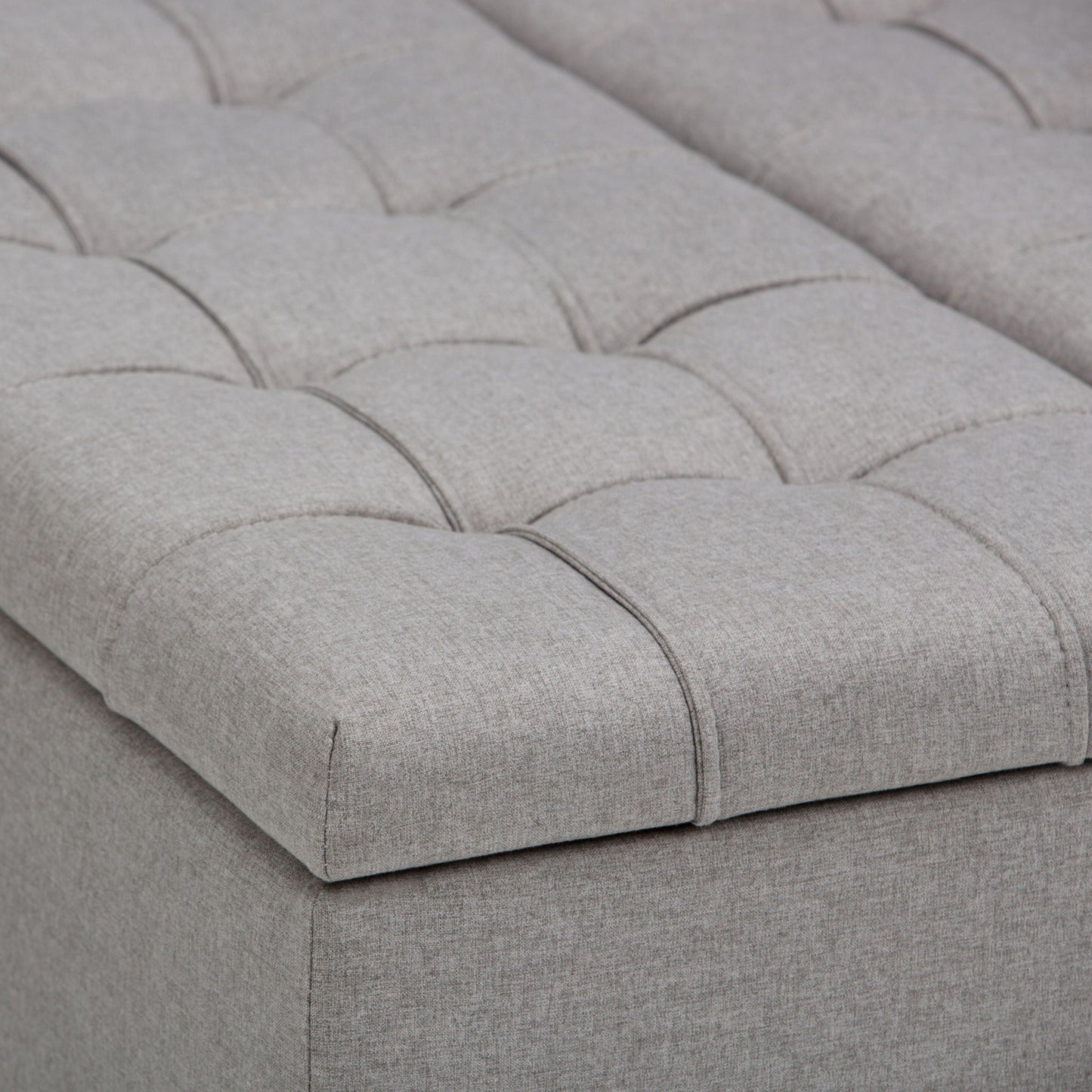 Harrison - Upholstered Coffee Table Storage Ottoman