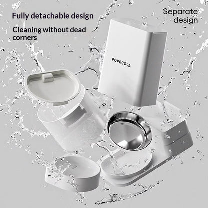 Wireless Thermostatic Cat Water Dispenser With 2-in-1 Drinking Feature